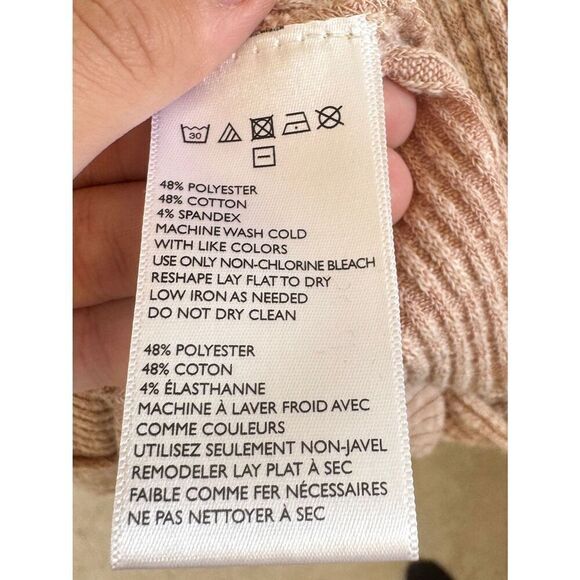 Free People FP Beach Cowlneck Sleeveless Oversized Lightweight Women's Tunic S - Picture 4 of 8